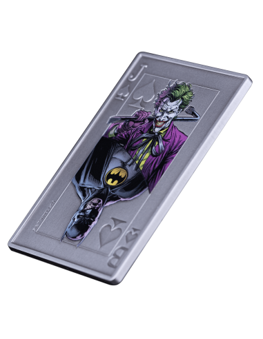 BATMAN VS JOKER Moneta d'Argento da 2 Oz 5$ Samoa 2024 - Coins & More - Samoa