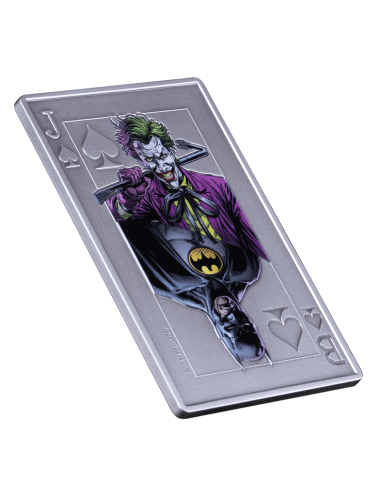 BATMAN VS JOKER Moneta d'Argento da 2 Oz 5$ Samoa 2024 - Coins & More - Samoa