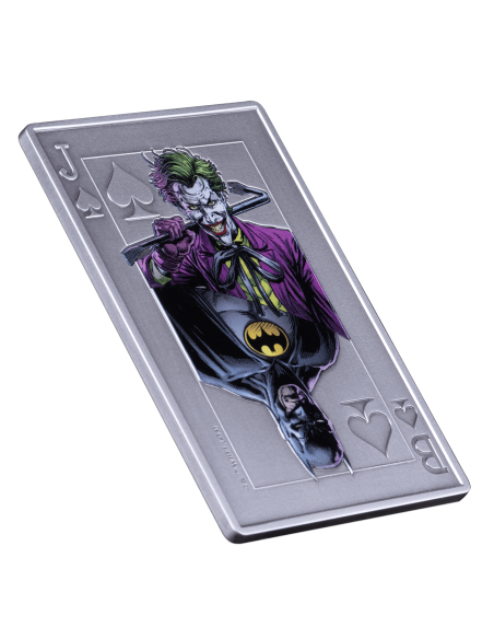 BATMAN VS JOKER Moneta d'Argento da 2 Oz 5$ Samoa 2024 - Coins & More - Samoa
