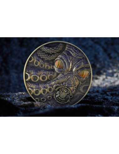 KRAKEN 2 Oz Silber & 11,5 Oz Kupfermünze 2000 Francs Kamerun 2025 - Coins & More - Kamerun