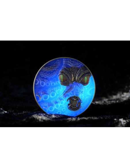 KRAKEN Pièce 2 Oz Argent & 11.5 Oz Cuivre 2000 Francs Cameroun 2025 - Coins & More - Cameroun