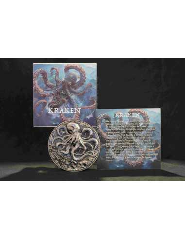 KRAKEN 2 Oz Silber & 11,5 Oz Kupfermünze 2000 Francs Kamerun 2025 - Coins & More - Kamerun