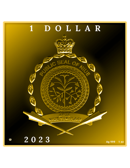 SIESTA 170° Anniversario di Vincent van Gogh Moneta d'argento da 1 Oz 1$ Niue 2023 - Coins & More - Niue