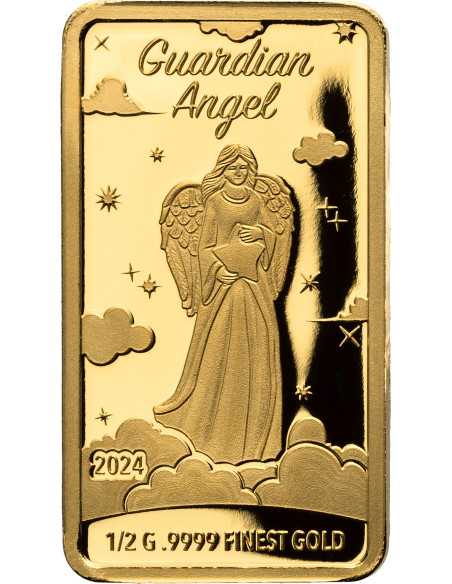 ÁNGEL GUARDIÁN 0.5g Moneda de Oro 10$ Islas Salomón 2024 - Coins & More - Islas Salomón