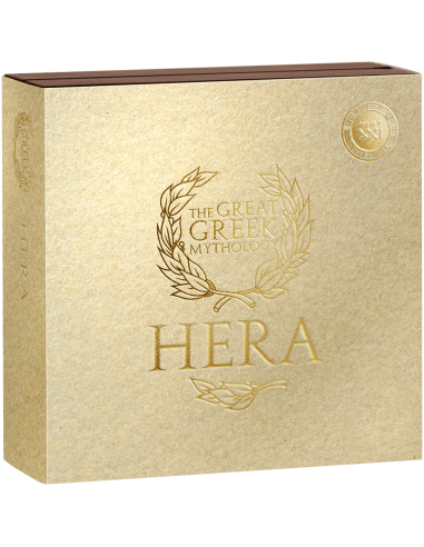 HERA The Great Greek Mythology 3 Oz Silver Coin 3000 Francs Cameroon 2024 - Coins & More - Cameroon