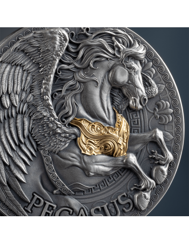 PEGASUS The Great Greek Mythology 1 Oz Silbermünze 1000 Francs Kamerun 2024 - Coins & More - Kamerun