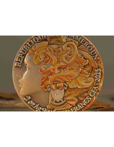FRIGG Bendición Nórdica Moneda de Plata de 2 Oz 2000 Francos Camerún 2025 - Coins & More - Camerún