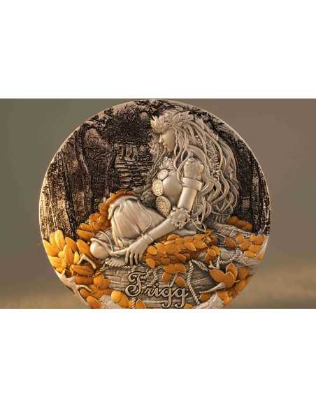 FRIGG Bendición Nórdica Moneda de Plata de 2 Oz 2000 Francos Camerún 2025 - Coins & More - Camerún
