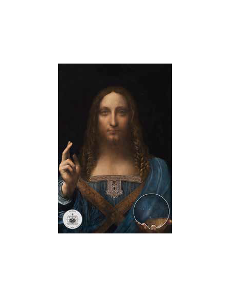 LEONARDO DA VINCI Erweiterte Kunst 3 x 1 Oz Silbermünze 3 x 5$ Samoa 2024 - Coins & More - Samoa