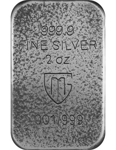CHICAGO ANA Edición 2 Oz Premium Silver Cast Bar 2024 - Coins & More - Plata