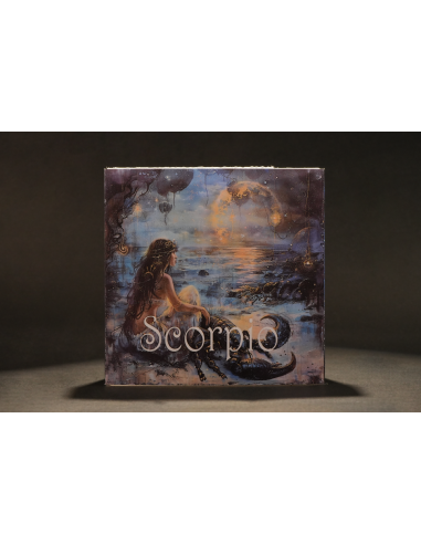 ESCORPIO Doce Signos del Zodiaco 5 Oz UV Moneda de Plata 12$ Dólares Niue 2024 - Coins & More - Chad