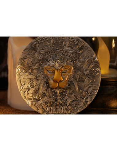 BARONG E RANGDA Moneta d'argento da 3 once da 3000 franchi CFA Gabon 2025 - Coins & More - Gabon