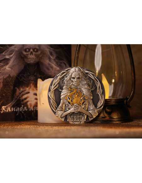 BARONG E RANGDA Moneta d'argento da 3 once da 3000 franchi CFA Gabon 2025 - Coins & More - Gabon