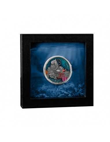 CORAL REEF 2 Oz Silver Coin 5$ Dollars Niue 2021 - Coins & More - Niue