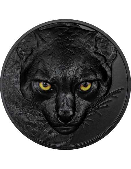 OCELOT Hunters By Night 2 Oz Silver Coin 10$ Palau 2024 - Coins & More - Palau