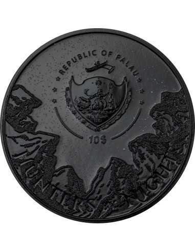 OCELOT Hunters By Night 2 Oz Silver Coin 10$ Palau 2024 - Coins & More - Palau