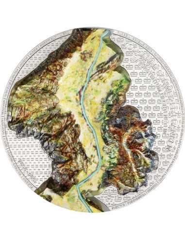 RHINE VALLEY 100 Jahre Schweizer Franken 5 Oz Silbermünze 25 Francs Liechtenstein 2024 - Coins & More - Europa