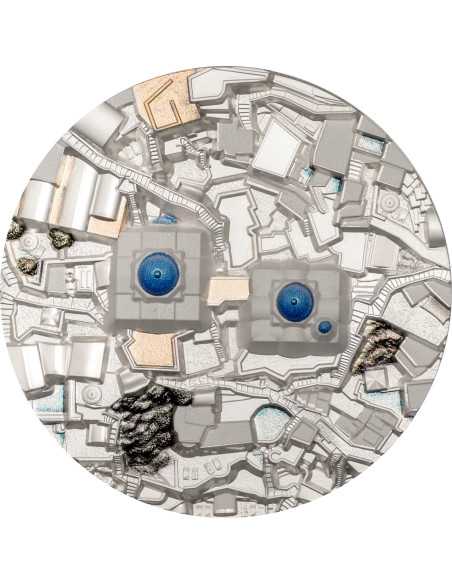 SANTORINI Bucket List 5 Oz Silver Coin 25$ Cook Islands 2024 - Coins & More - Îles Cook