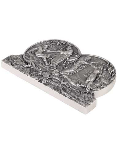 THE CREATION OF ADAM AND EVE The Gates of Paradise 5 Oz Silver Coin 10$ Niue 2024 - Coins & More - Niue