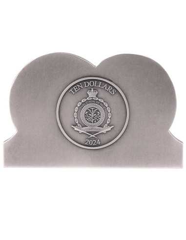 LA CRÉATION D'ADAM ET D'EVE Les portes du paradis Pièce de monnaie en argent de 5 oz 10$ Niue 2024 - Coins & More - Niue