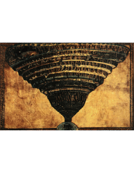 THE ABYSS OF HELL Sandro Botticelli 1 Oz Silver Coin 1000 Francs Cameroon 2025 - Coins & More - Cameroon