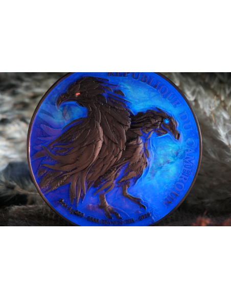 DOUBLE EAGLE Moneta d'argento antico da 2 once e rame da 11,5 once 2000 franchi Camerun 2025 - Coins & More - Camerun
