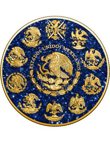 SAPPHIRE Edelsteine Libertad 1 Oz Silbermünze Mexiko 2023 - Coins & More - Mexiko