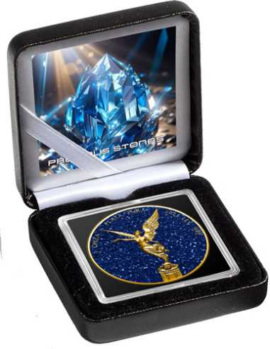 SAPPHIRE Edelsteine Libertad 1 Oz Silbermünze Mexiko 2023 - Coins & More - Mexiko