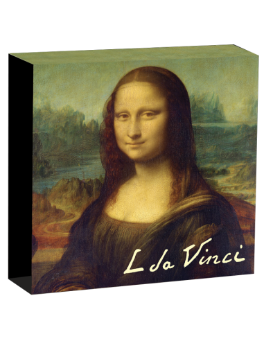 MONA LISA Leonardo Da Vinci 1 Oz Moneda de Plata $1 Niue 2024 - Coins & More - Niue