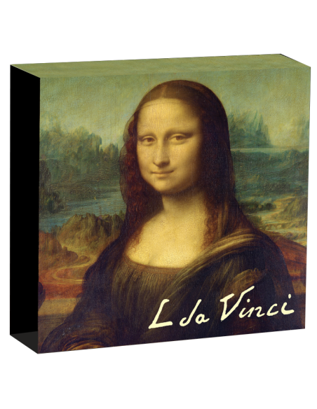MONA LISA Leonardo Da Vinci 1 Oz Moneda de Plata $1 Niue 2024 - Coins & More - Niue