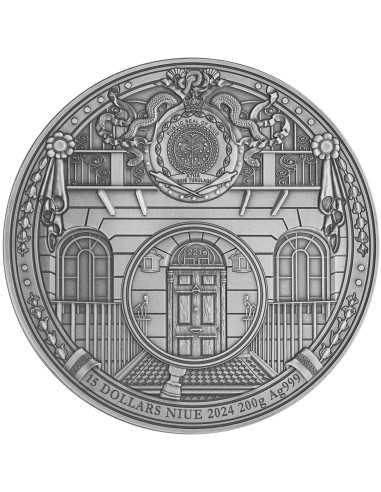 A STUDY IN SCARLET Sherlock Holmes 200g Silbermünze 15$ Niue 2024 - Coins & More - Niue