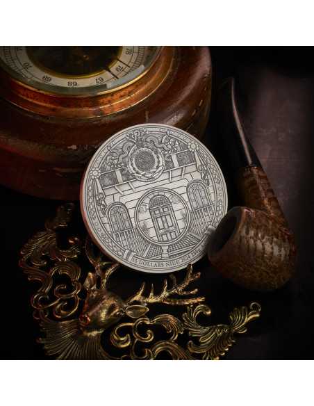A STUDY IN SCARLET Sherlock Holmes Pièce de 200g en argent 15$ Niue 2024 - Coins & More - Niue