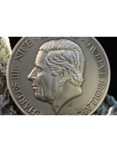 SAGITTARIUS Twelve Zodiac Signs 5 Oz UV Silver Coin 12$ Dollars Niue 2024 - Coins & More - Chad