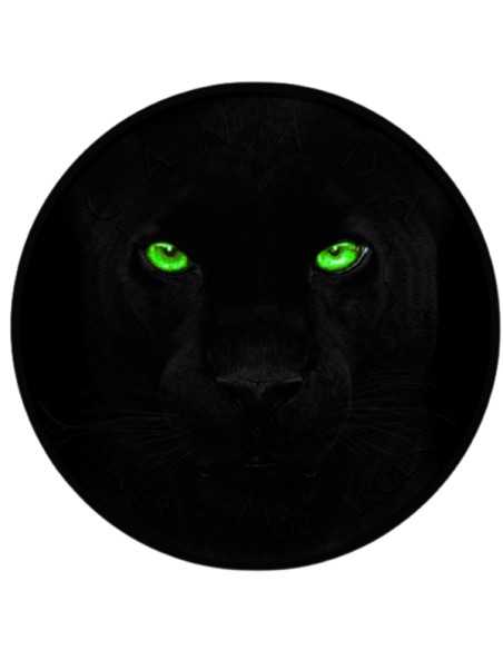 BLACK PANTHER Foglia d'acero fosforescente da 1 Oz d'argento 5$ Canada 2024 - Coins & More - Canada