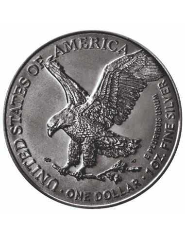 MR JOHN Esqueletos American Eagle 1 Oz Moneda de Plata 1$ USA 2024 - Coins & More - Usa