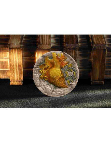 BREAK FREE 2 Oz Glow in Dark Moneda de Plata Antigua 2000 Francos Camerún 2025 - Coins & More - Camerún