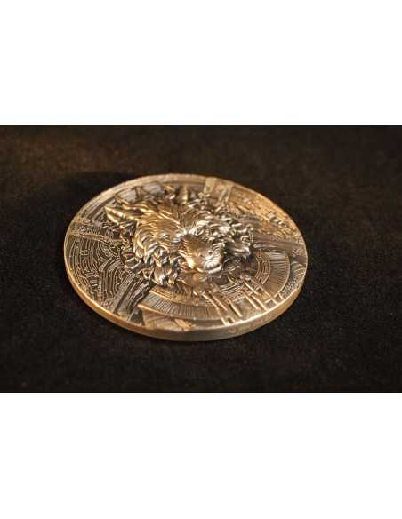 ANUBIS Moneta d'Argento da 2 Oz 2000 Franchi CFA Gabon 2024 - Coins & More - Gabon