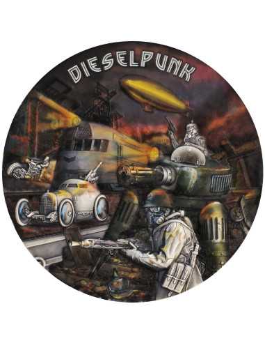 DIESELPUNK L'Universo Punk 2 Oz Argento Moneta Fluorescente UV 5$ Niue 2023 - Coins & More - Niue