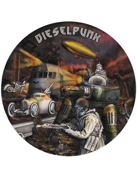 DIESELPUNK L'Universo Punk 2 Oz Argento Moneta Fluorescente UV 5$ Niue 2023 - Coins & More - Niue