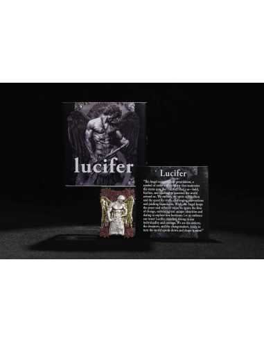 LUCIFER 2 Oz Moneda de Plata Antigua 2000 Francos Camerún 2025 - Coins & More - Camerún