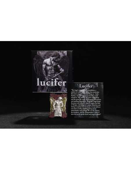 LUCIFER 2 Oz Moneda de Plata Antigua 2000 Francos Camerún 2025 - Coins & More - Camerún