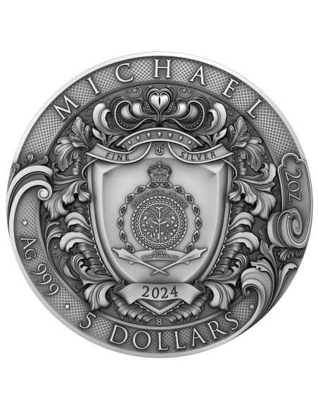 MICHAEL 2 Oz Silbermünze 5$ Niue 2024 - Coins & More - Niue