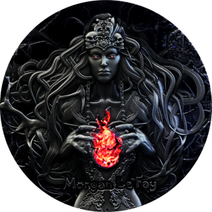 MORGAN LA HADA Serie Mágica Moneda de Plata de 2 Oz 2000 Francos Camerún 2025 - Coins & More - Camerún