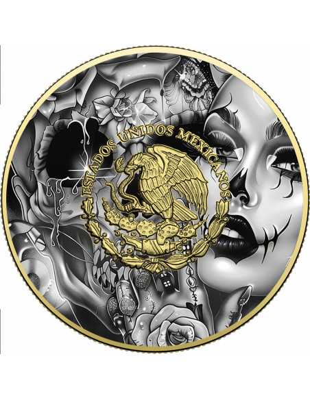 BELLEZZA MESSICANA Donne Libertad 1 Oz Moneta d'argento Messico 2024 - Coins & More - Messico