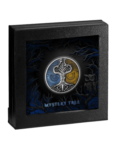 MYSTERY TREE Moneta d'argento da 2 Oz 2$ Niue 2024 - Coins & More - Niue