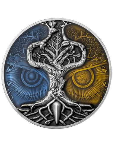 MYSTERY TREE Moneta d'argento da 2 Oz 2$ Niue 2024 - Coins & More - Niue