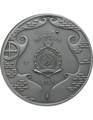 LITTLE MATCH GIRL Fairy Tales 1 Oz Silbermünze 1$ Niue 2024 - Coins & More - Niue