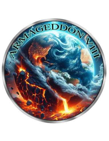 GRIM REAPER Death Maple Leaf Armageddon VIII Moneta d'Argento da 1 Oz 5$ Canada 2024 - Coins & More - Canada