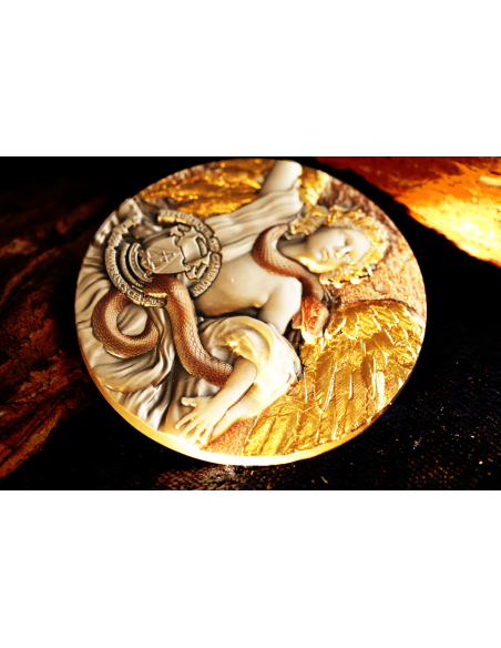 SAN RAFFAELE Arcangelo 2 Oz Moneta d'Argento Antica 2000 Franchi Camerun 2025 - Coins & More - Camerun