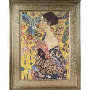 LADY WITH A FAN Gustav Klimt Masters of Art 2024 Moneta d'argento da 1,5 Kg 150$ Isole Salomone 2024 - Coins & More - Isole S...